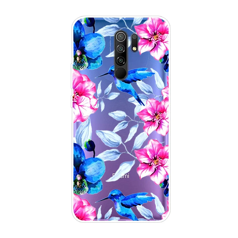 For Coque Redmi 9 Case Transparent Soft TPU silicon Phone Cover For Xiaomi Redmi 9 Case Redmi9 Clear Fundas For Redmi 9 6.53" phone cases for xiaomi Cases For Xiaomi