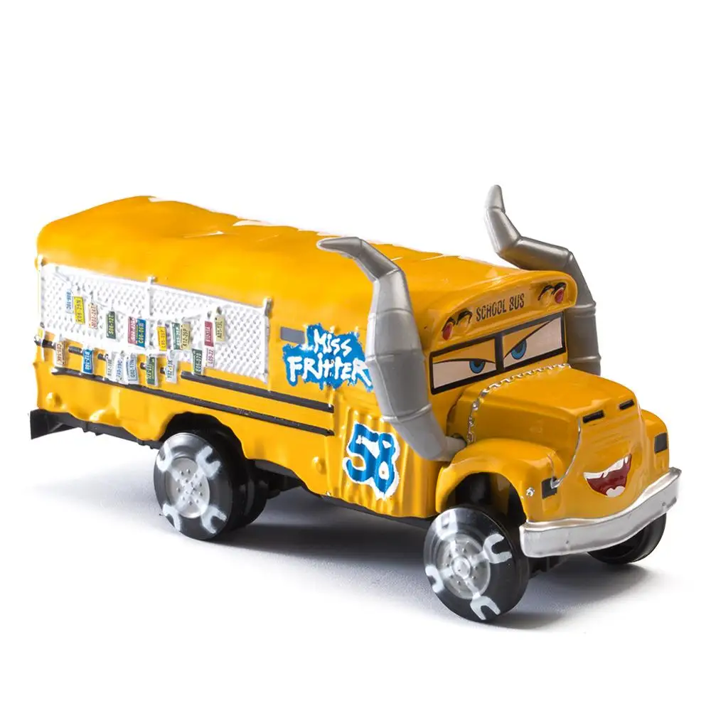 No.136-162 disney Pixar Cars 3 2 1 металлические Литые автомобили 1:55 редкая коллекция автомобилей игрушки для детей мальчиков Королевский полицейский грузовик Mater