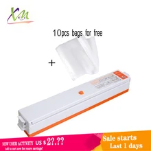 220 В лучший вакуумный упаковщик еды машина вакуумная запечатывающая машина пленочный контейнер герметизатор для сохранения еды включает 15 шт вакуумный упаковщик