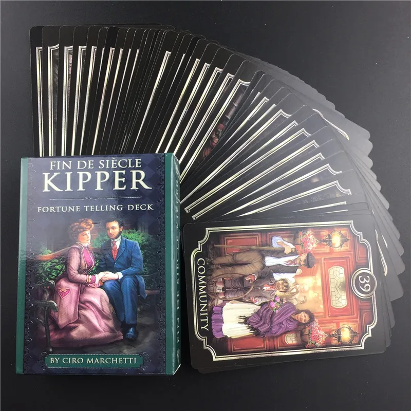 Плавник сито Kipper карты Таро для руководства гадания судьба колода настольные