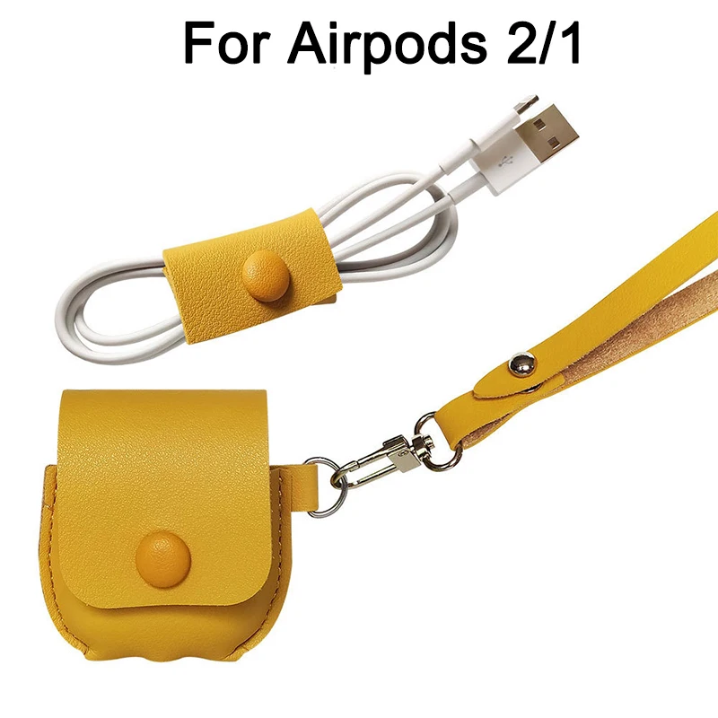 Сказочный кожаный чехол для Apple Airpods Pro, противоударный ремешок для наушников, чехол для AirPods 3 2 1, чехол для зарядки, защитный чехол