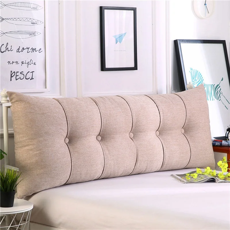 

Fashion Seat Cushion Luxury Solid Color Waist Cushion High Quality Pillow Bed Breathable Soft Cushion Detachable Home Textil