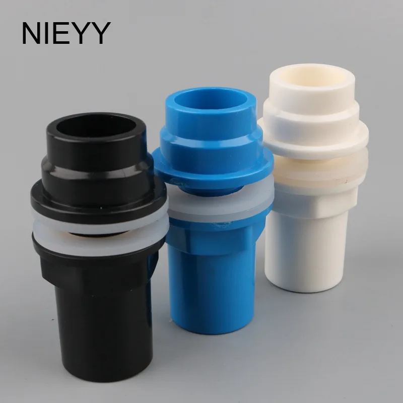 

1pc 20mm Fish Tank Drain Pipe Fittings PVC Waterproof Water Connector Hose Adapter 1/2 inch Aquarium Inlet Outlet Accessories
