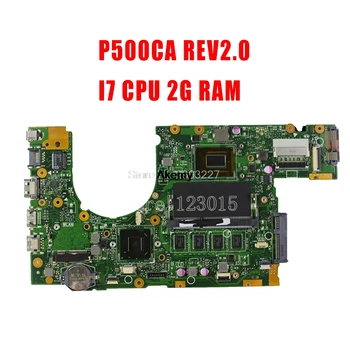 

Original P500CA P500C PU500C PU500CA For Asus Laptop Motherboard P500CA REV.2.0 i7 2GB RAM 100% motherboard