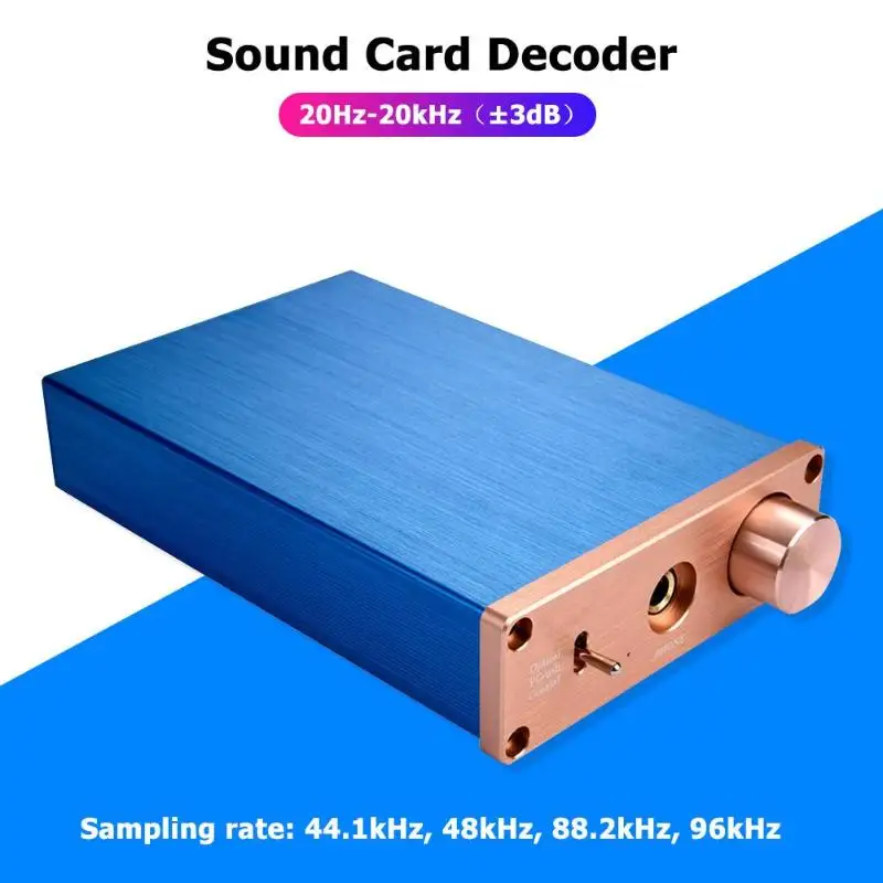 

24BIT Lossless Decoding DAC Digital Optical Fiber Coaxial to Analog Audio Converter USB Digital Audio Amplifier Equipment