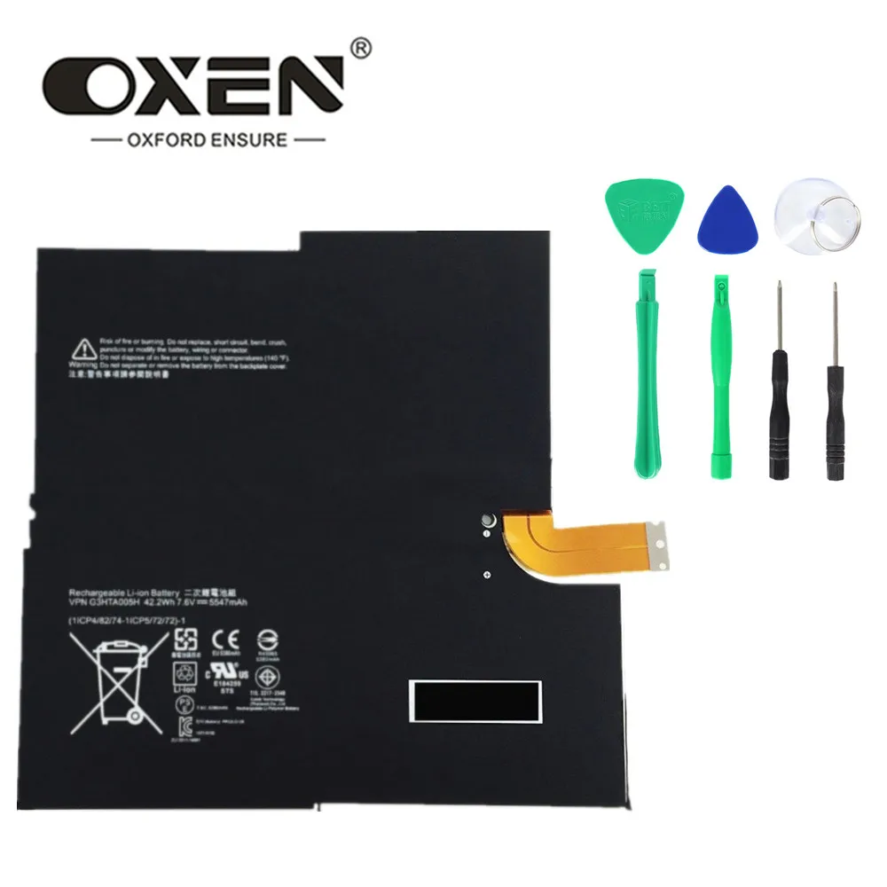 Аккумулятор OXEN 5547 мАч G3HTA005H для Microsoft Surface Pro 3 1631 батареи G3HTA009H запасная деталь |