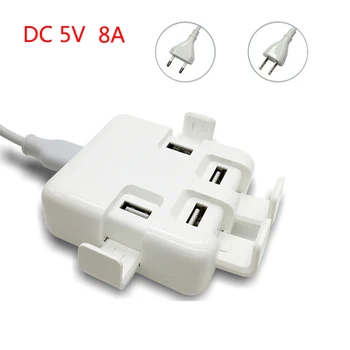 

Portable Charger for IPhone Multi USB Power Adapter Suit for Xiaomi Mi Redmi for Samsung for Huawei DC5V 8A Charger