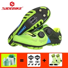 SIDEBIKE, углеродное волокно, обувь для горного велосипеда, мужская, дышащая, Ультралегкая, mtb, обувь для велоспорта, женская, профессиональная, для велосипеда, SPD, кроссовки