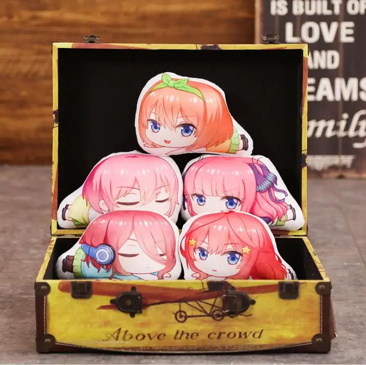Аниме Go-Toubun no Hanayome quintнезаменимые плюшевые игрушки, плюшевая подушка 35-45 см#854 для детей, мальчиков, детский подарок на день рождения