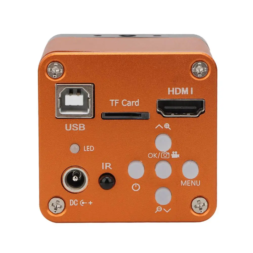 34mp HDMI Industrial Microscope Camera USB Digital Microscope with 180x Lens 100-240V Microscope Magnifier