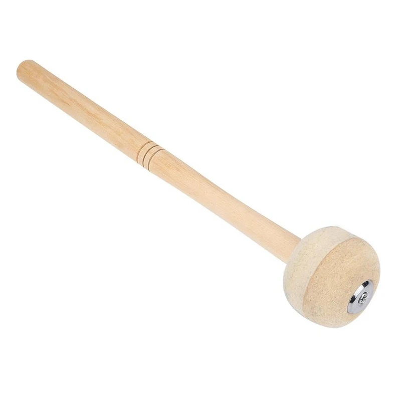 

ABUO-Drumsticks, Wool Felt Drum Sticks, Non-Slip Bass Drum Sticks, Indispensable Musical Instrument Accessories(1 Pieces)