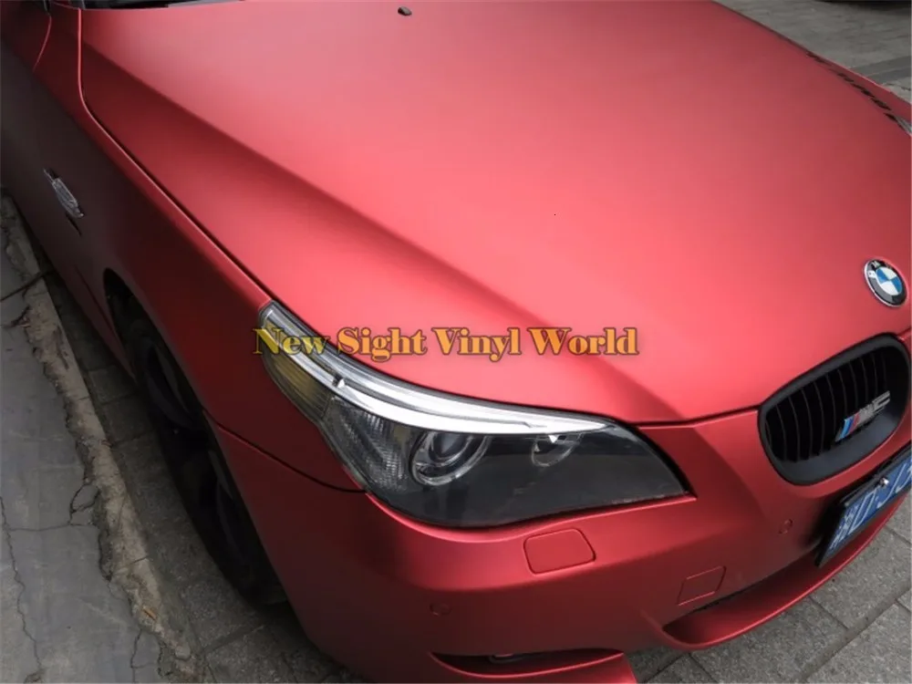 Matte-Satin-Chrome-Red-Vinyl-Wrapping-Film (16)