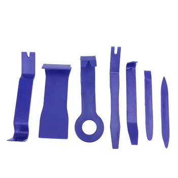 

Car audio conversion tool 7-piece set DVD interior control disassembly blue rocker screwdriver combination set