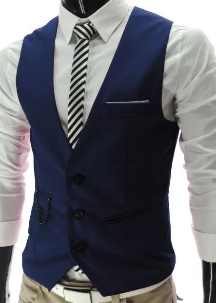 Business Casual Suit Vest Mens Weeding Prom Dress Waist Coat for Men Sleeveless Blazer Jacket Chaleco Hombre Slim Fit Gilet Uomo