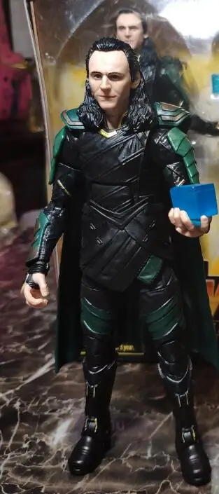 6 дюймов Marvel Legends Локи с Corvus Glaive фигурка игрушка Brinquedos figuals Коллекция Модель подарок - Цвет: loki