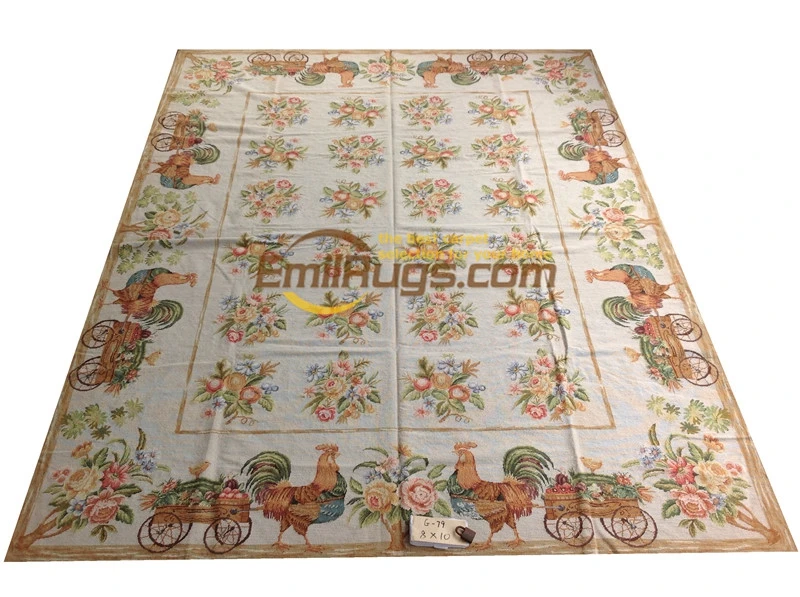 g-79 8x10ft French Style Carpet Carpet European Small Luxurious Bedroom European Carpet A Living Room Luxurious New Ancient Codegc172neeyg28 - Цвет: g-79 8x10ft