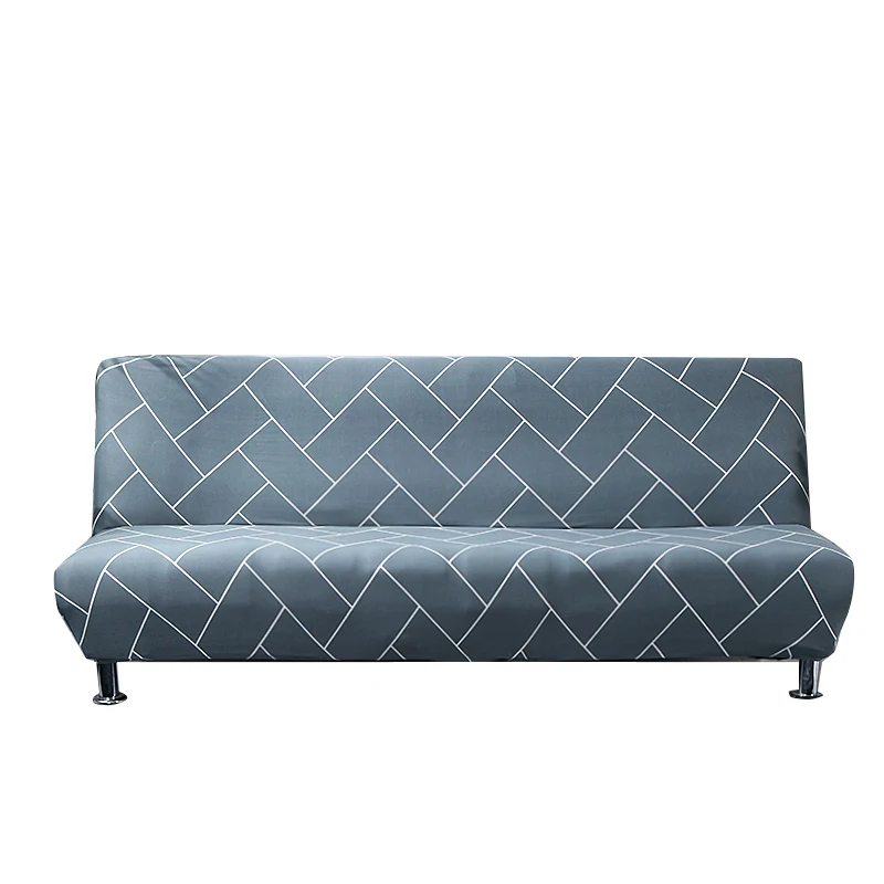 Спандекс безрукий диван Чехол для дивана эластичный стрейч чехол для дивана все включено чехол крышки художественный современный диван D25 - Цвет: 04Gray Bricks