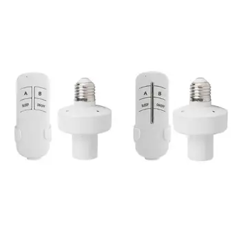 

E27 Screw Light Holder Converter Wireless Remote Control Lamp Base Socket Connector Accessories Environmental AC 220V/50Hz