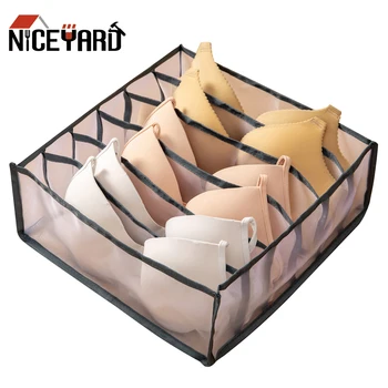 

Underwear Bra Socks Panty Storage Boxes Drawer Divider Wardrobe Closet Cabinet Organizers Home Dormitory Home Organization