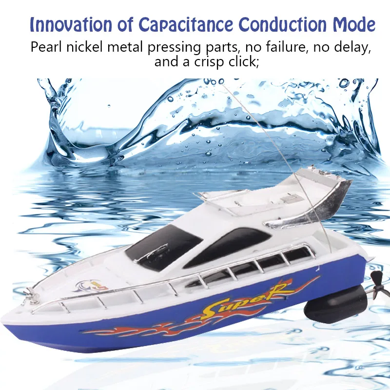 Rc Boat For Mini Kids Rc Remote Control Speed Boats Toy Racing Model 2.4GHZ Four-channel Small Remote Yacht Children's Gift Rc Boat For Mini Kids Rc Remote Control Speed Boats Toy Racing Model 2.4GHZ Four-channel Small Remote Yacht Children's Gift