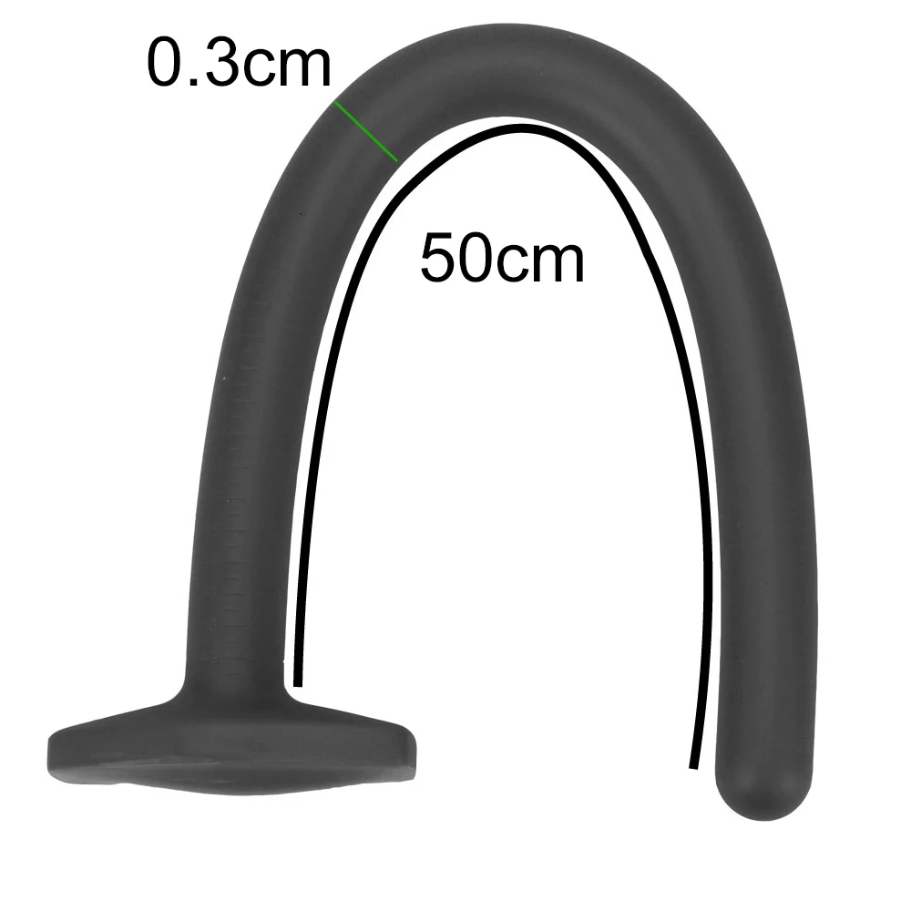 Extra Long Anal Dildo For Prostate Massage In Liquid Silicone_voghion.com