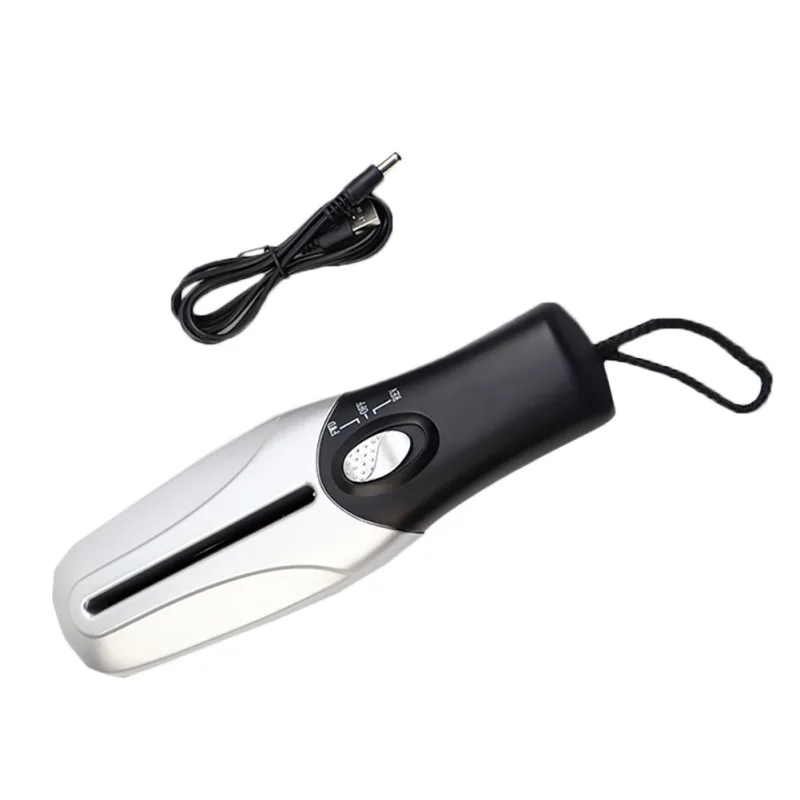 

Portable Handheld Paper Shredder Cutter A6 Folded A4 Strip Cut USB/Batteries Operated Cutting Machine for Home Office School