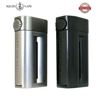 

200W Squid Industries Tac21 Mod wi/ Top OLED Screen Fit 20700/21700 Battery Ecig Vape Mod VS Double Barrel V3 /Gen