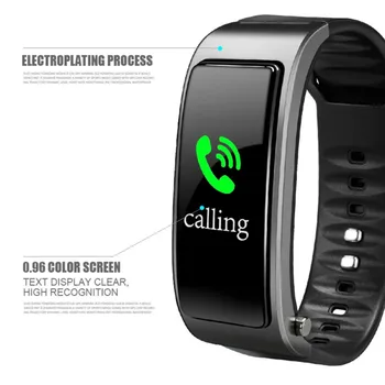 

Bluetooth Sports Smart Watch Passometer Fitness Tracker Wristband Color Headset Talk Smart Band Bracelet Heart Rate Monitor