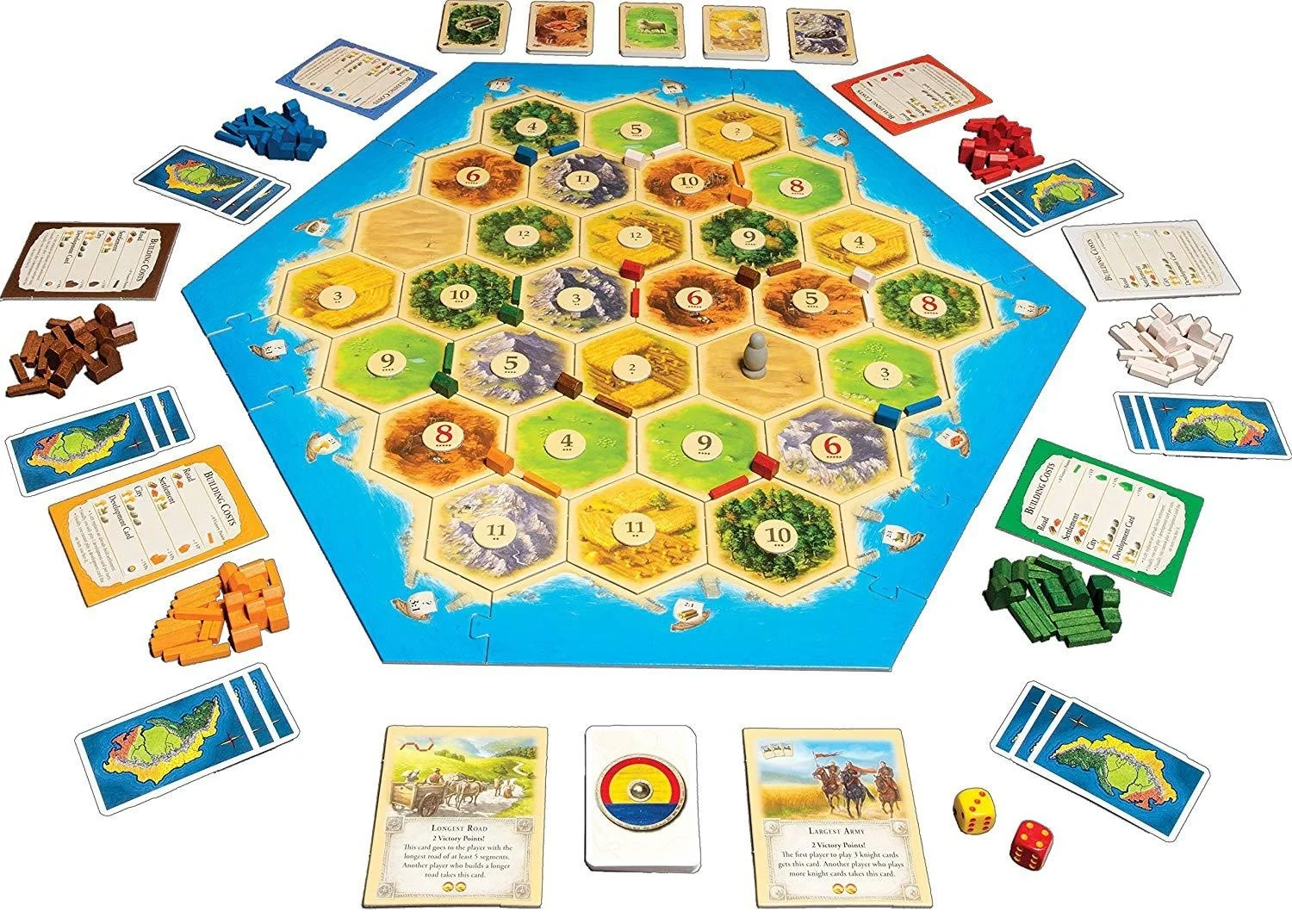 Die Siedler Von Catan CATAN TRADE BUILD SETTLE английская версия шахматы настольные игры Карточная игра