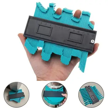 Contour gauge angle meter Measuring ruler Contour duplication meter carpenter tools wood contour measuring templates