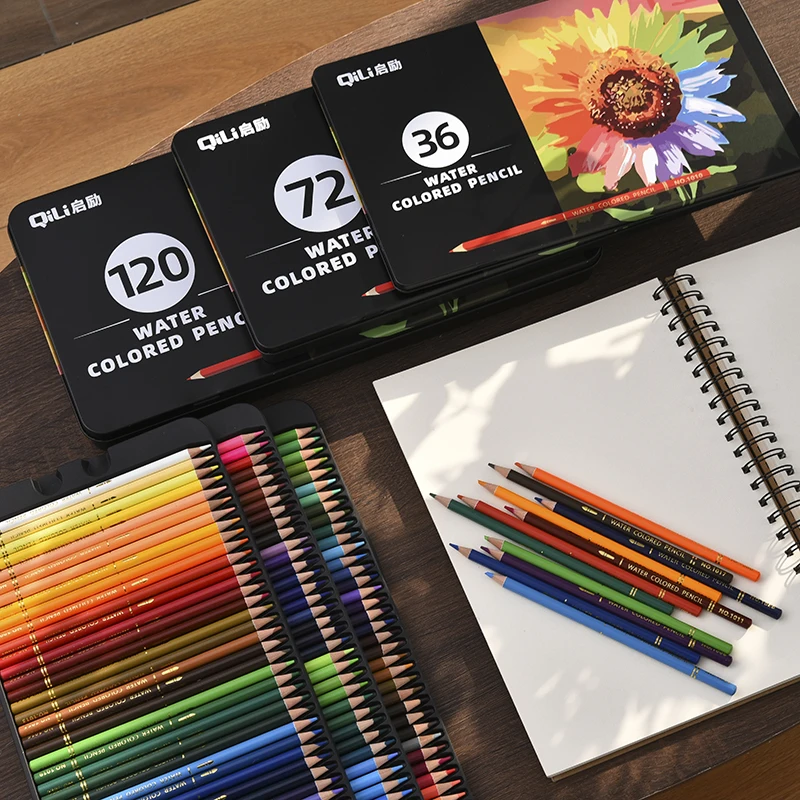 Drawing Pencils Colored Pencil Set Hand-Painted Sketch Pen Pencil Painting Colored Water solubility Pencil Painting Water 05878 150 pcs painting drawing set crayon colored pencils watercolors pens for kids art drawing set watercolor pen