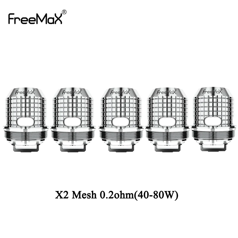 Оригинальная катушка Freemax Twister Fireluke 2/Fireluke Mesh Coil X1/X2/X3 SS316 TX для вейпа 80 Вт 10