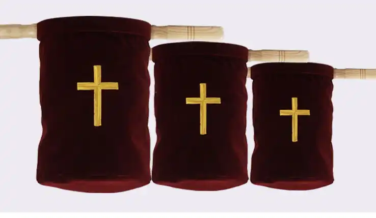 offering bag with handle