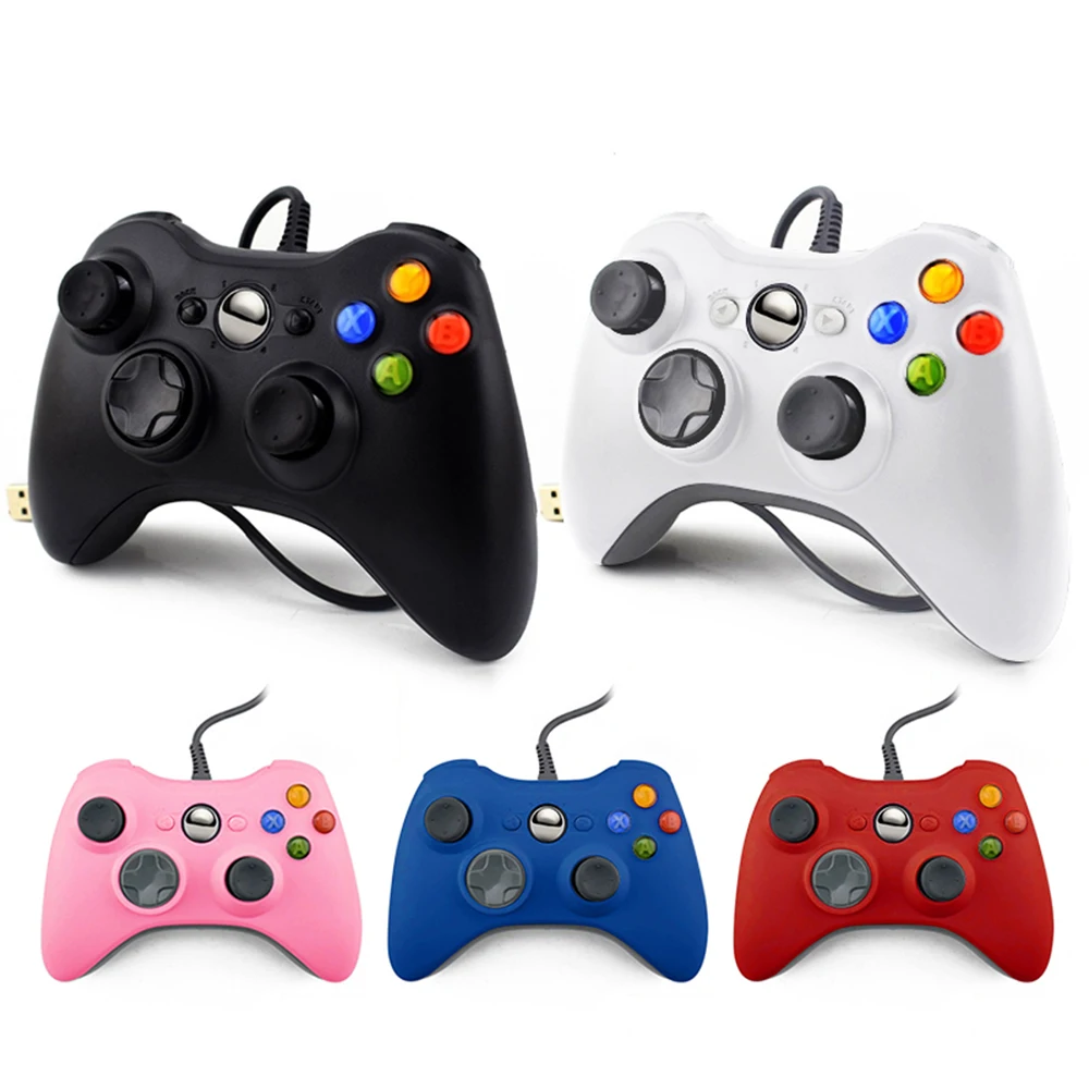 Проводной USB геймпад джойстик для Xbox 360 контроллер Windows 7810 ПК Microsoft поддержка