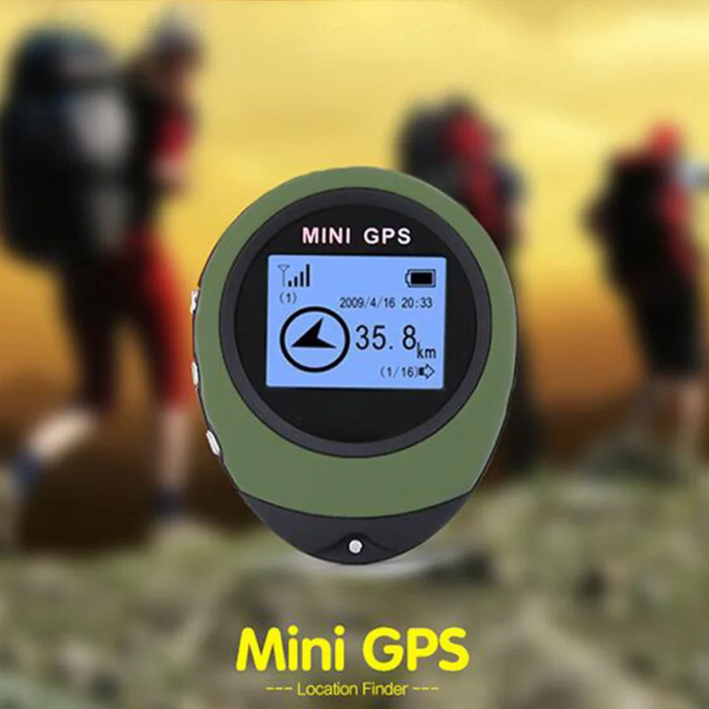 Мини GPS Навигация приемник Портативный Открытый Местоположение Finder трекер с Kay