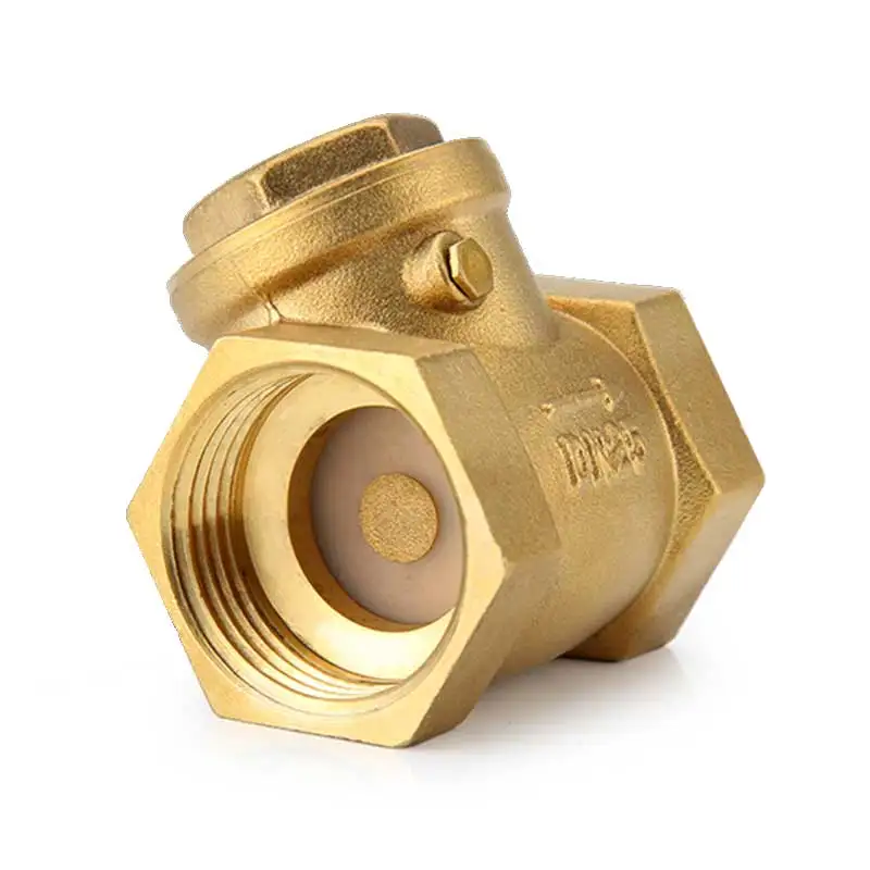 

brass check valve DN25 N20 female thread brass non-return Swing check valve prevent water flow