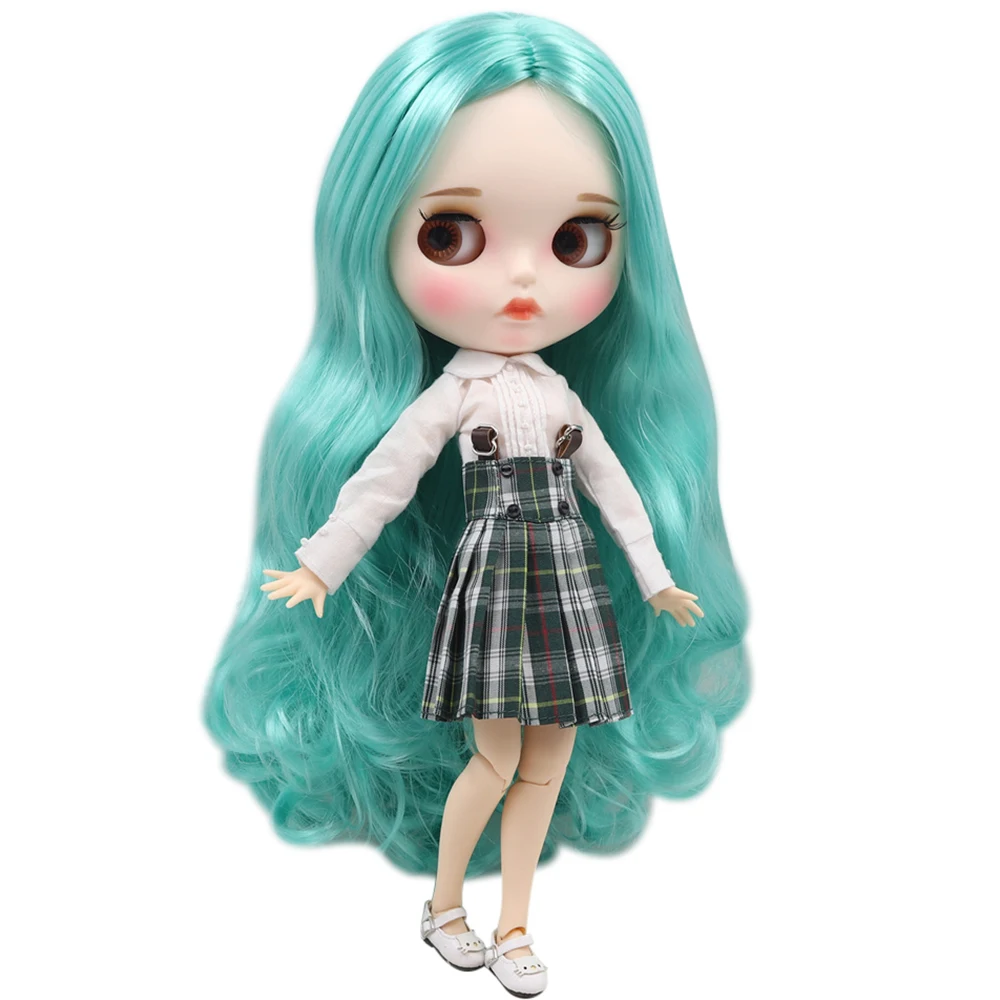 Кукла Blyth ICY DBS с белой кожей для суставов новое матовое лицо бровями губы свежие