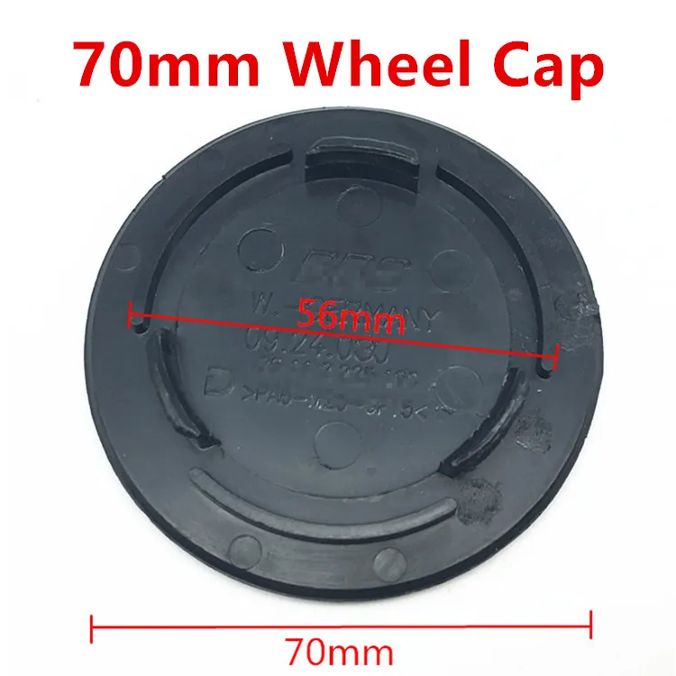 4pcs 70mm Wheel Cap 4 шт., B-8-S, 56 мм, 60 мм, 65 мм, 68 мм, 70 мм, 80 мм, автомобильный обод, колпачки для ступицы колеса, логотип, значок, эмблема, наклейка, наклейки, аксессуары для модификации - Название цвета: 4pcs 70mm Wheel Cap