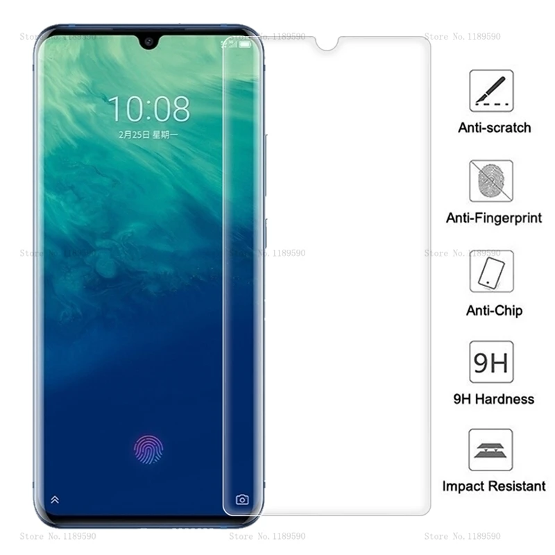 Закаленное стекло для телефона ZTE Blade A510 A7 V10 Vita 2019 закаленное Axon 10 Pro Red Magic 3