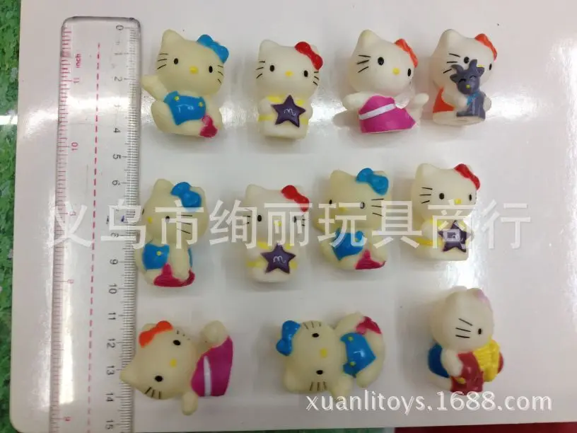 New Style Hot Selling Simulated Dinosaur Models 6-Night Light Dinosaur Plastic Wild Animal Children Gift