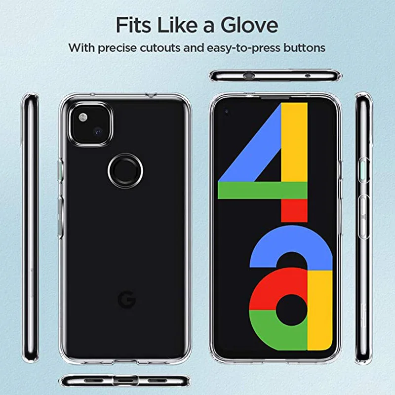 Crystal Clear Silicone TPU Phone Case | Non-Yellowing, Ultra-Thin, Transparent Back Cover