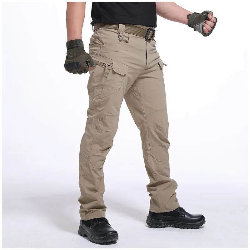 

KUBUG Men Waterproof Wear-Resistant Training Trousers Outdoor Sports Camping Hiking Hunting Pants Secret Service Tactical Pants