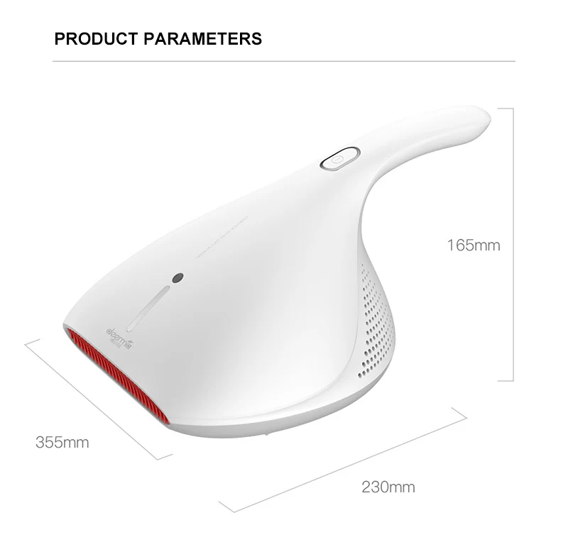 Xiaomi Deerma пылевых клещей пылесос Белый УФ стерилизация ручной пылесос 13000Pa умный дом матрас диван чистящие инструменты