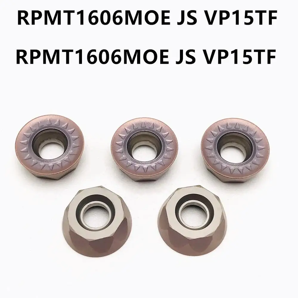 Твердосплавная пластина RPMT1606MOE VP15TF токарный инструмент для металла ЧПУ станок