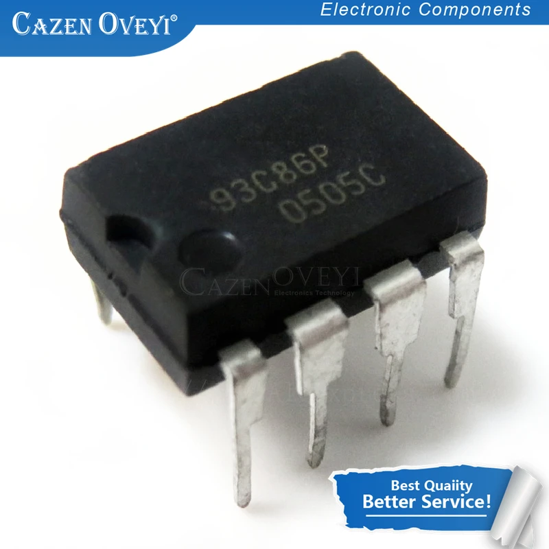 10 шт./лот M93C86-WBN6P IC EEPROM 16 кбит 2 МГц 8DIP M93C86-WBN 93C86 M93C86 CSI93C86P в наличии | Электронные