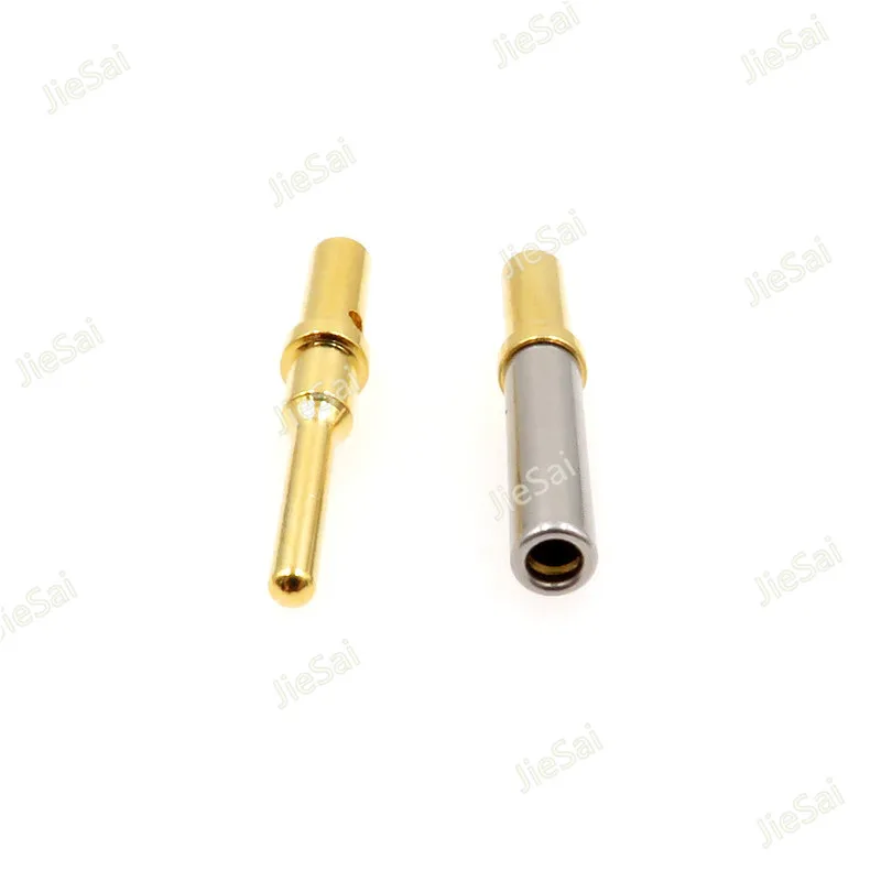 Soquete do Pino da Série de dt Banhado a Ouro Pces 0462-201-1631 Aço Inoxidável 16-20awg Deutsch Friso Terminal Sólido 50 – 100 0460-202-1631