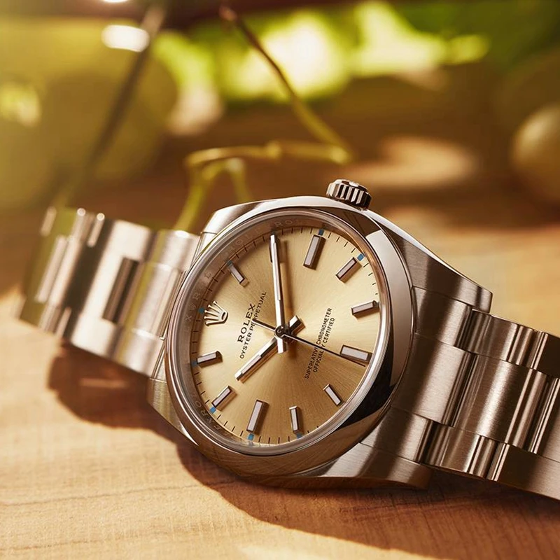 

2020 New Rolex- Oyster-Perpetual- man Automatic mechanical watch Leisure fashion Gift business watch 100 orders 1