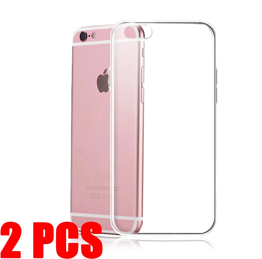 Для iPhone 12 11 Pro X XS Max XR 8 7 6 6s Plus 5 5S SE 2020 прозрачный мягкий ТПУ чехол силиконовый
