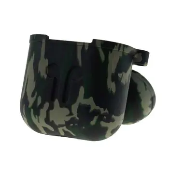 

Beautiful Anti-lost Protective Case Silicone Shockproof Protector Cover Skin With Carabiner For Airpods