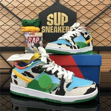 Top Quality 2021 New Chunky Dunky SB Dunks Shadow Ben Jerry Board Shoes Samba Sashiko Pale Ivory Low Platform Mens Womens Traine